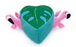 Load image into Gallery viewer, Zippy Burrow® Flamingos in Monstera Toy
