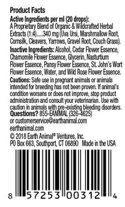 Earth Animal Urinary Suppoprt Drops